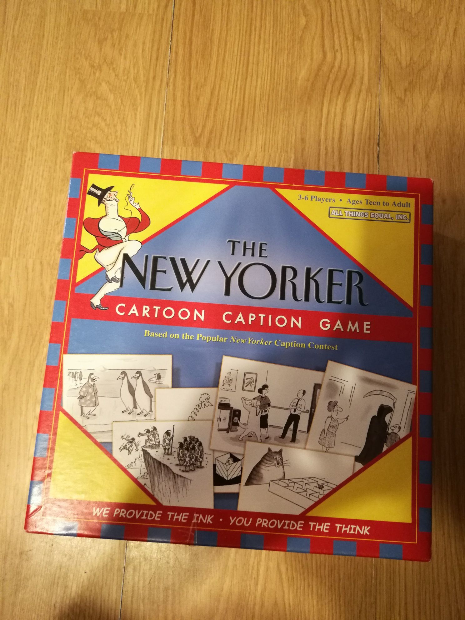 The New Yorker Cartoon Caption Game - Board game