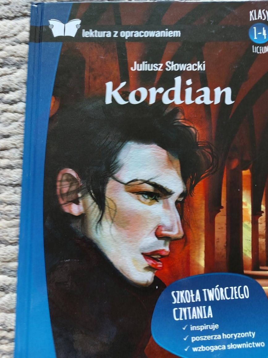 Lektura szkolna KORDIAN + opracowanie Juliusz Słowacki