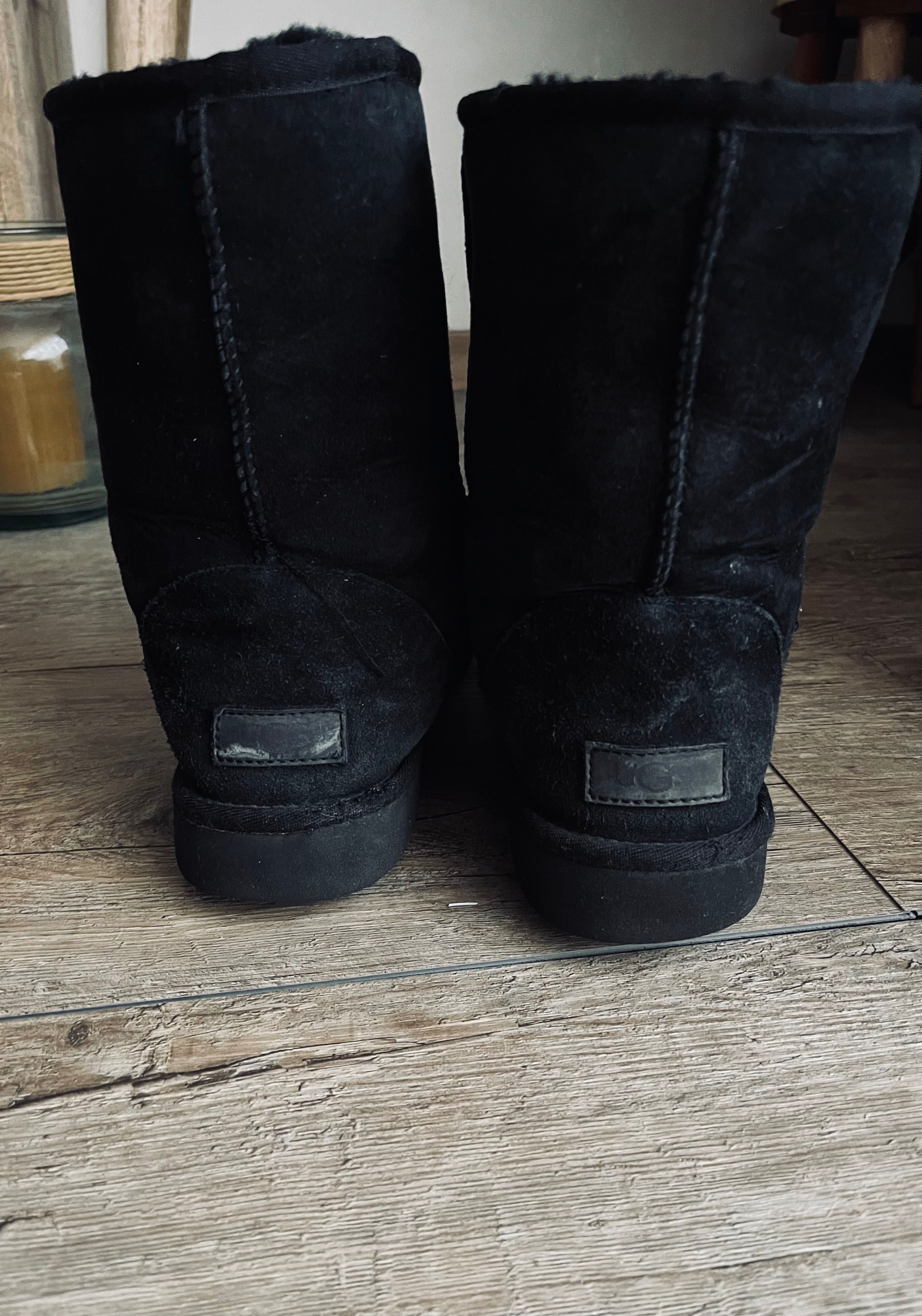 Ugg Czarne buty zamszowe Zimowe r. 40