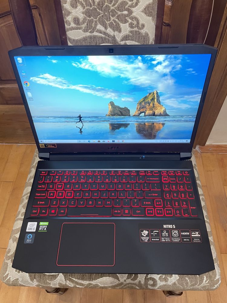 ACER Nitro 5/Core i5-10th Gen/16GB Ram/256GB SSD/RTX 3050/FHD 144 Hz