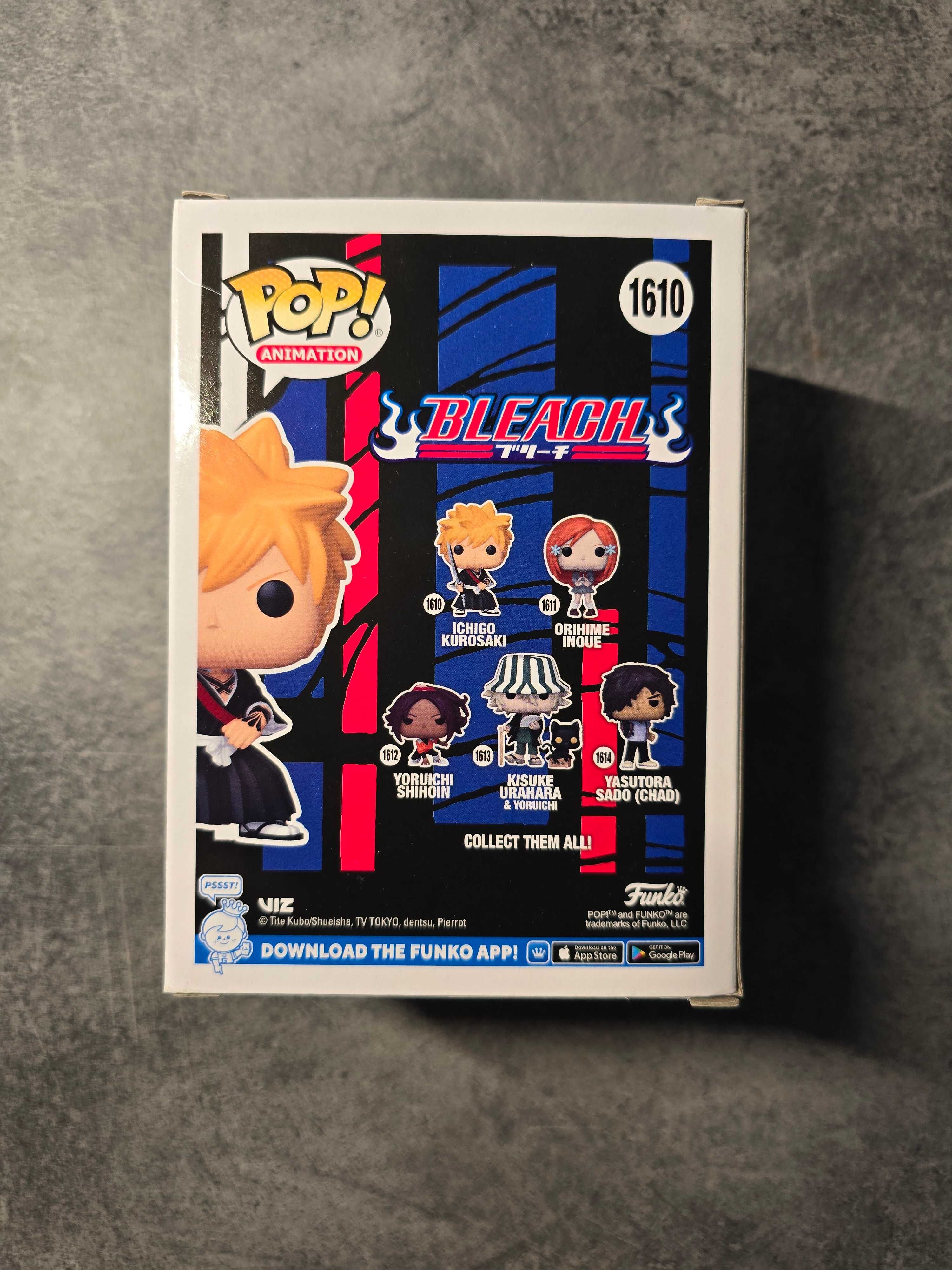 Ichigo Kurosaki 1610 Chase Funko Pop Bleach