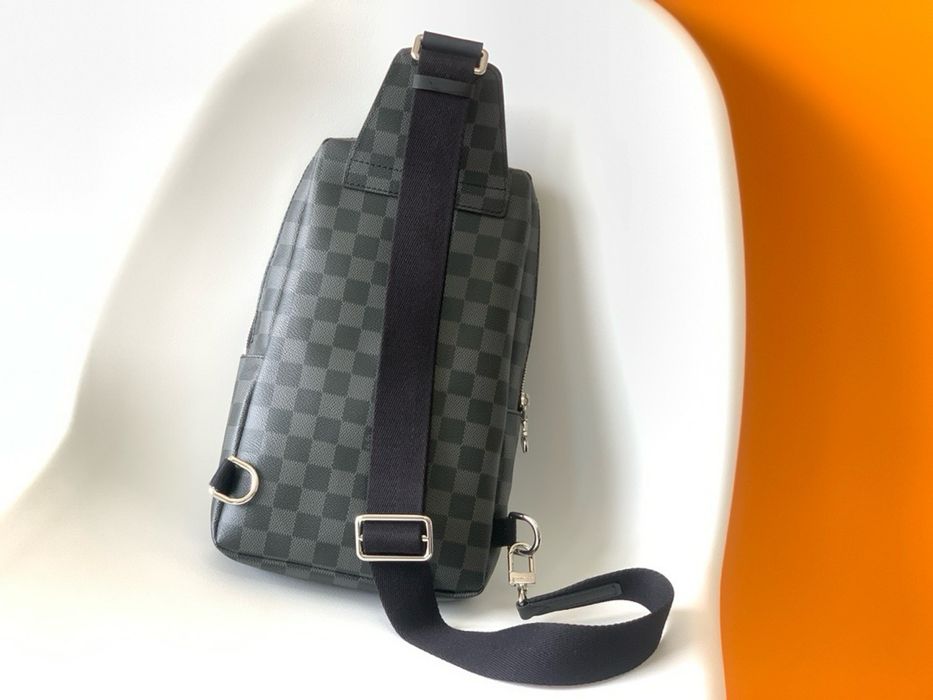 Сумка чоловіча Louis Vuitton slingbag Avenue слинг мужская кожа LV
