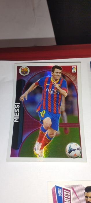 Messi cromos e cards