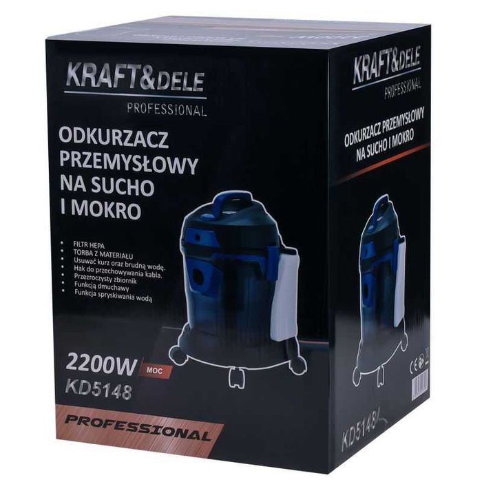 Odkurzacz na sucho i mokro z funkcją mycia prania 2200W KD5148