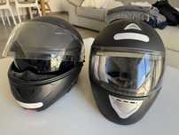 2 Capacetes de moto  novos – 120€ os dois