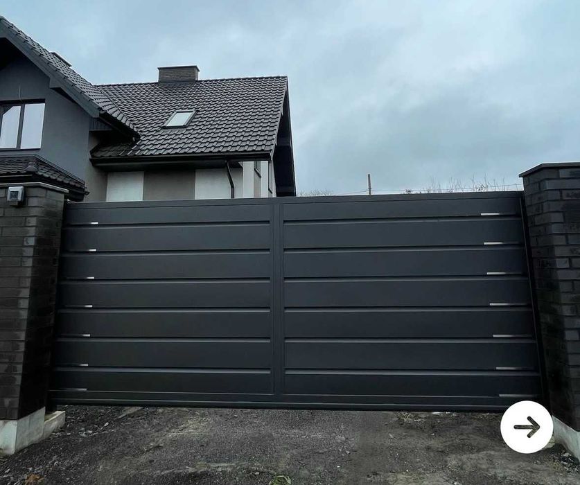 Паркани ПІД КЛЮЧ Забор із профнастилу, ранчо, жалюзі Ковані ворота