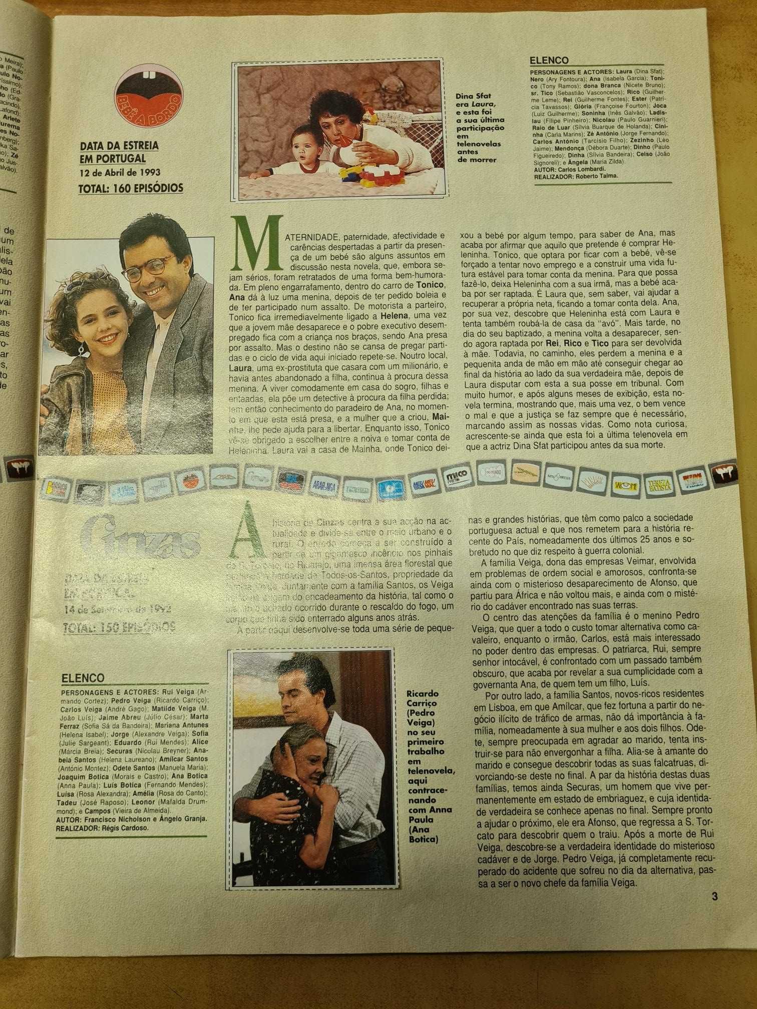 Caderneta IMPALA - Telenovelas (Revista Maria) 1992 a 1994