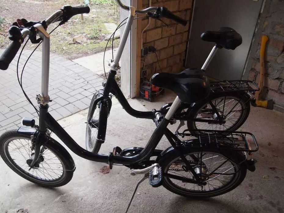 Składak aluminiowy 20 cali prawie nowy