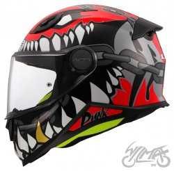 Kask dziecięcy motocyklowy LS2 Kid OF812 Grafik