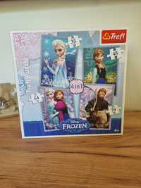 Puzzle dla dzieci Kraina Lodu Frozen 4w1 4+