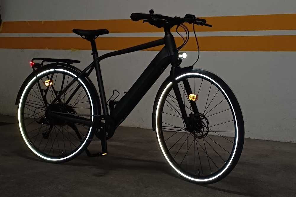 Bicicleta elétrica de cidade (longa distância) Decathlon Elops 500