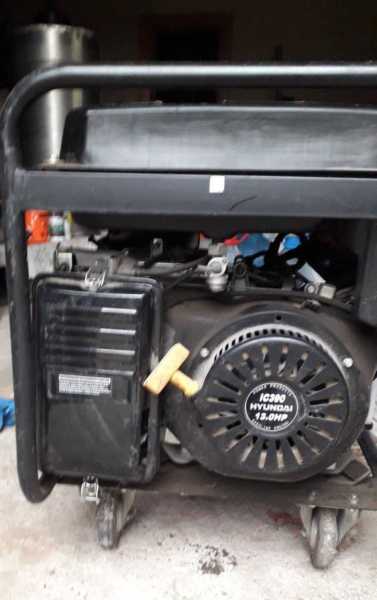 Бензиновий генератор HHY7000FE
