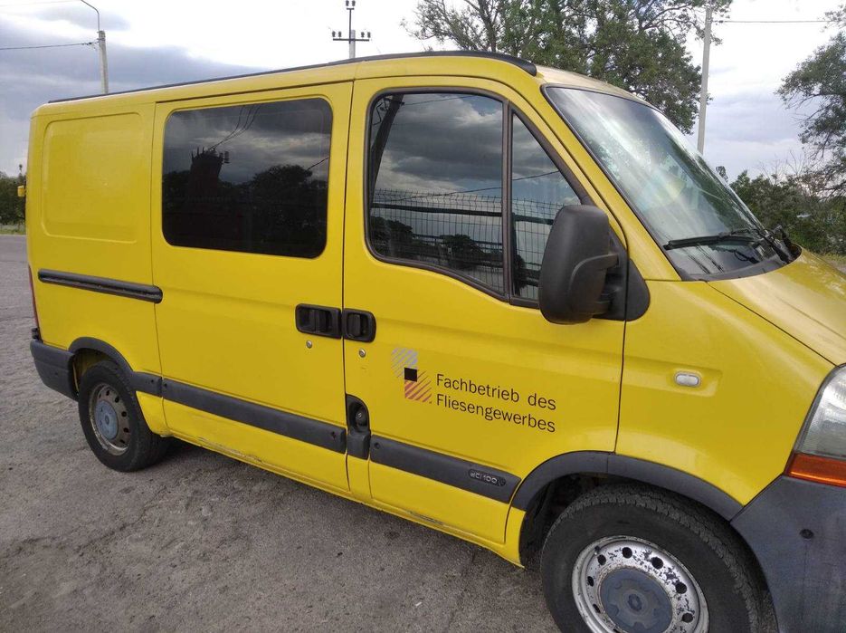 Renault Master 2004р 2.5л грузо-пасажир