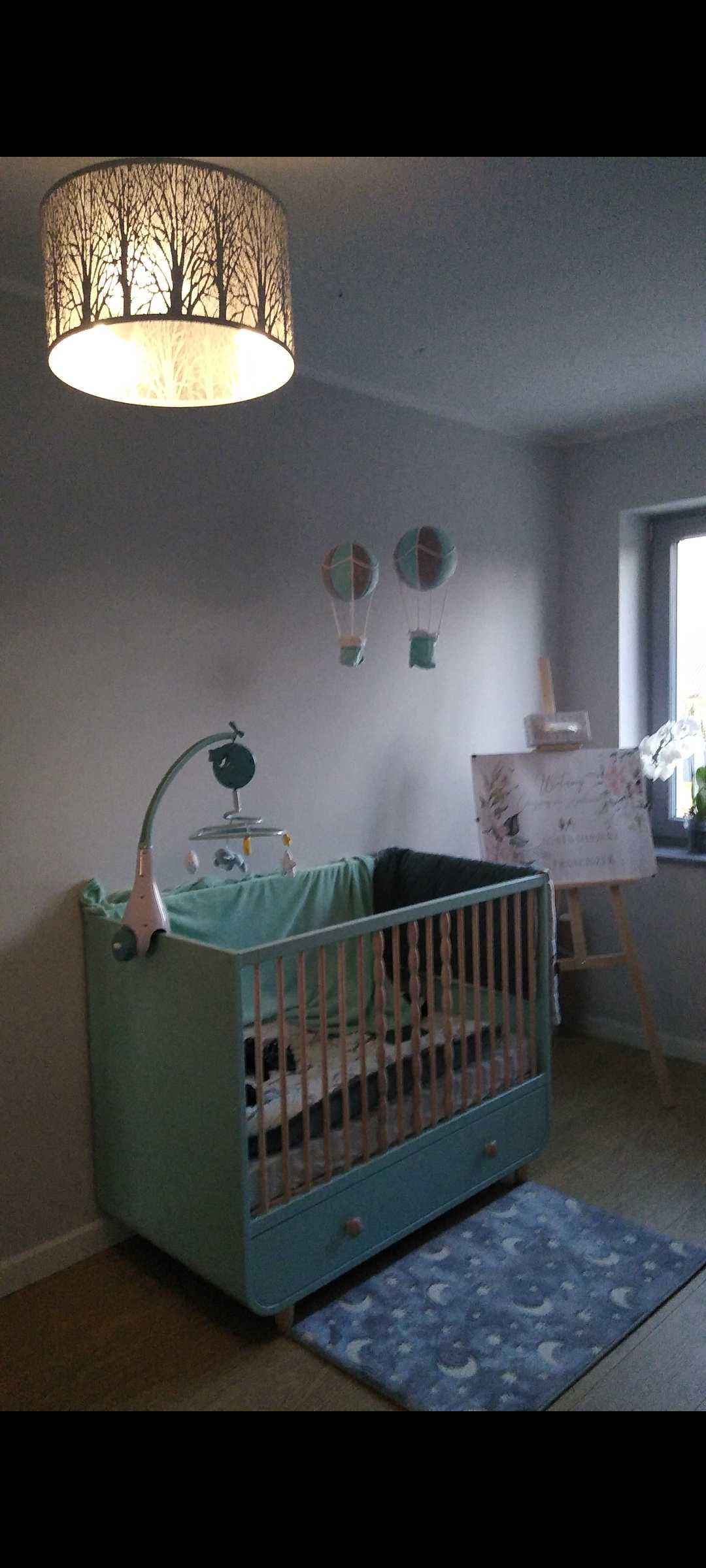 Łóżeczko turkus ikea MYLLRA