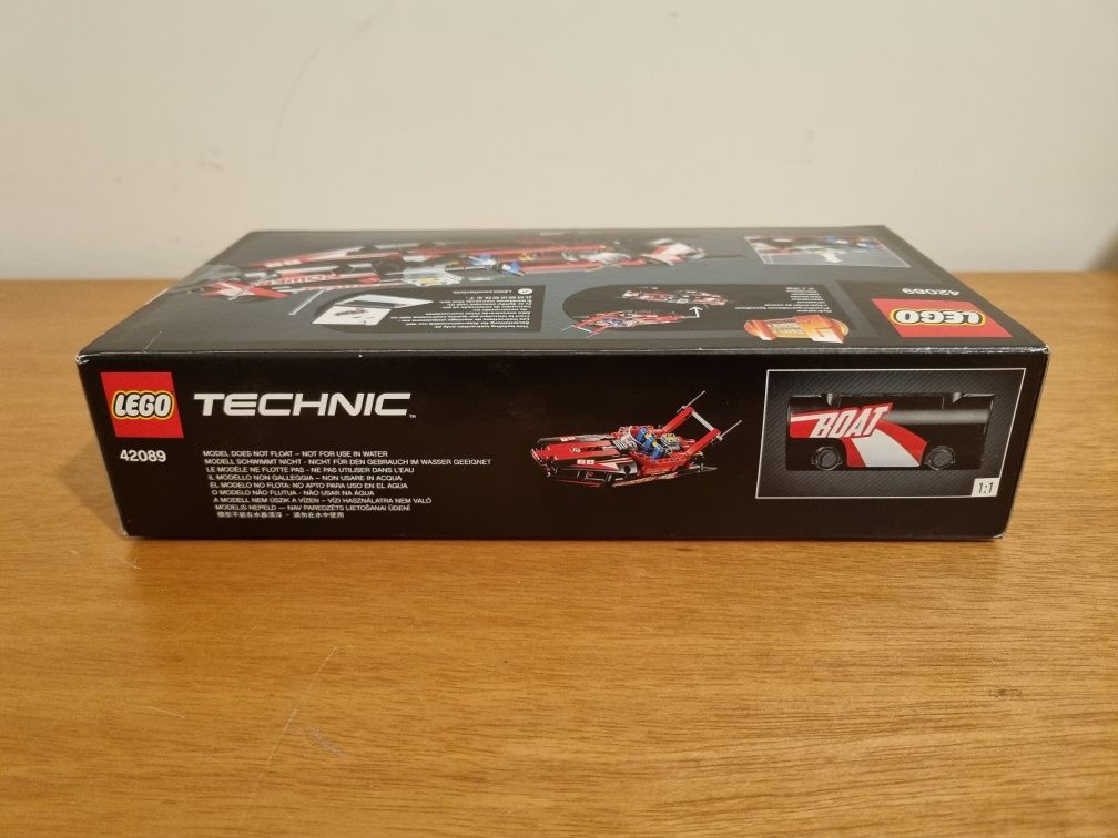 LEGO Technic 42089 - Power Boat [novo e selado]
