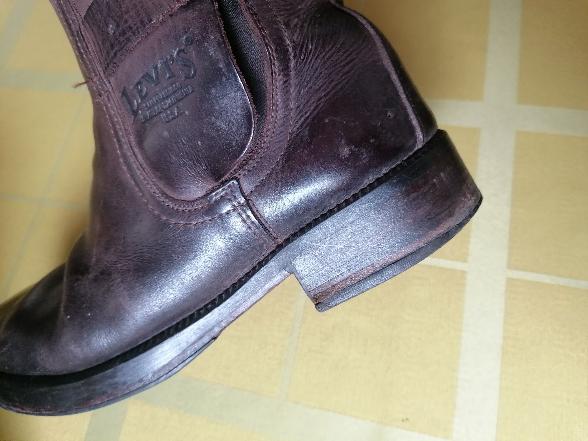 Bota de cabedal da Levi's