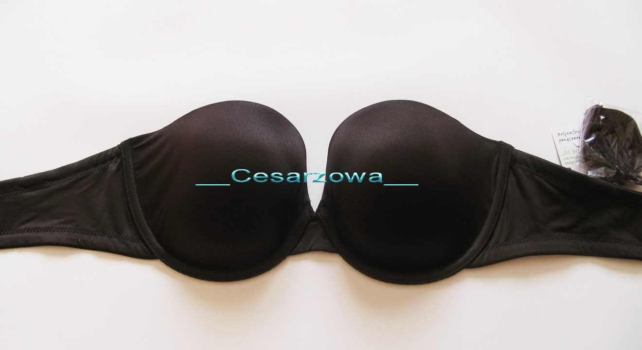 Panache Porcelain Strapless 30DD 65DD nowy biustonosz