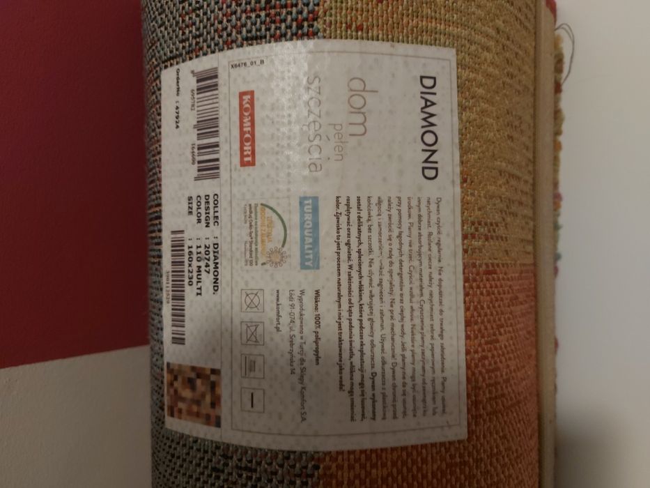 Cena ostateczna 300 zl. Dywan 160x230 Diamond