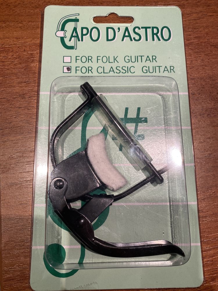 Guitar capo for classical guitar GC500BC for