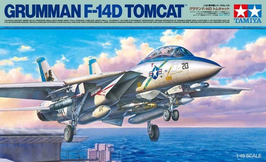 Tamiya 61118 Grumman F-14D Tomcat 1/48 model do sklejania