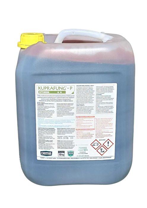 Impregnat do drewna KUPRAFUNG 10L Koncentrat 1:33 Brązowy