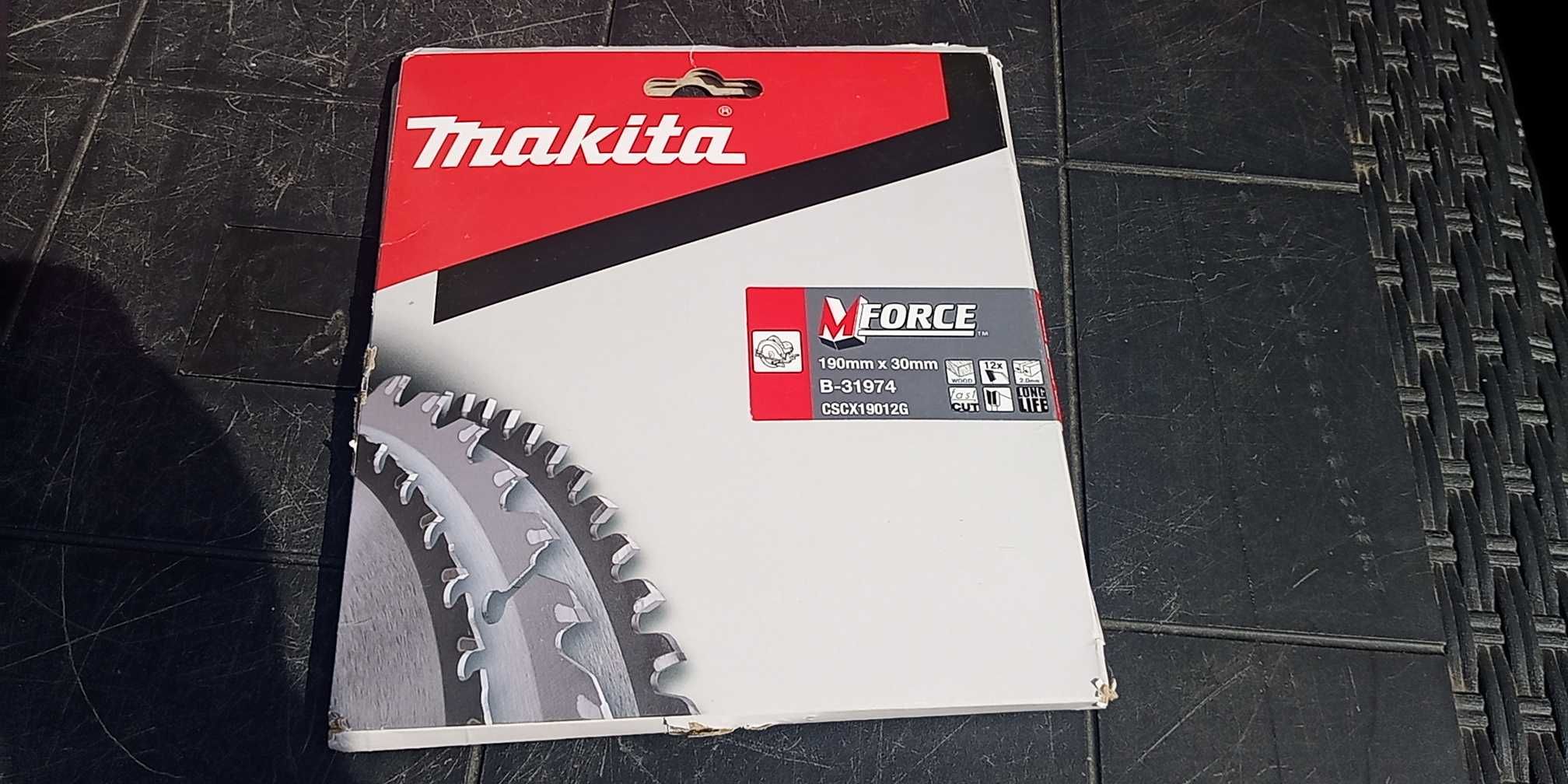 Piła tarcza do drewna Makita B-31974 M-FORCE 190x30 mm 12 zębów