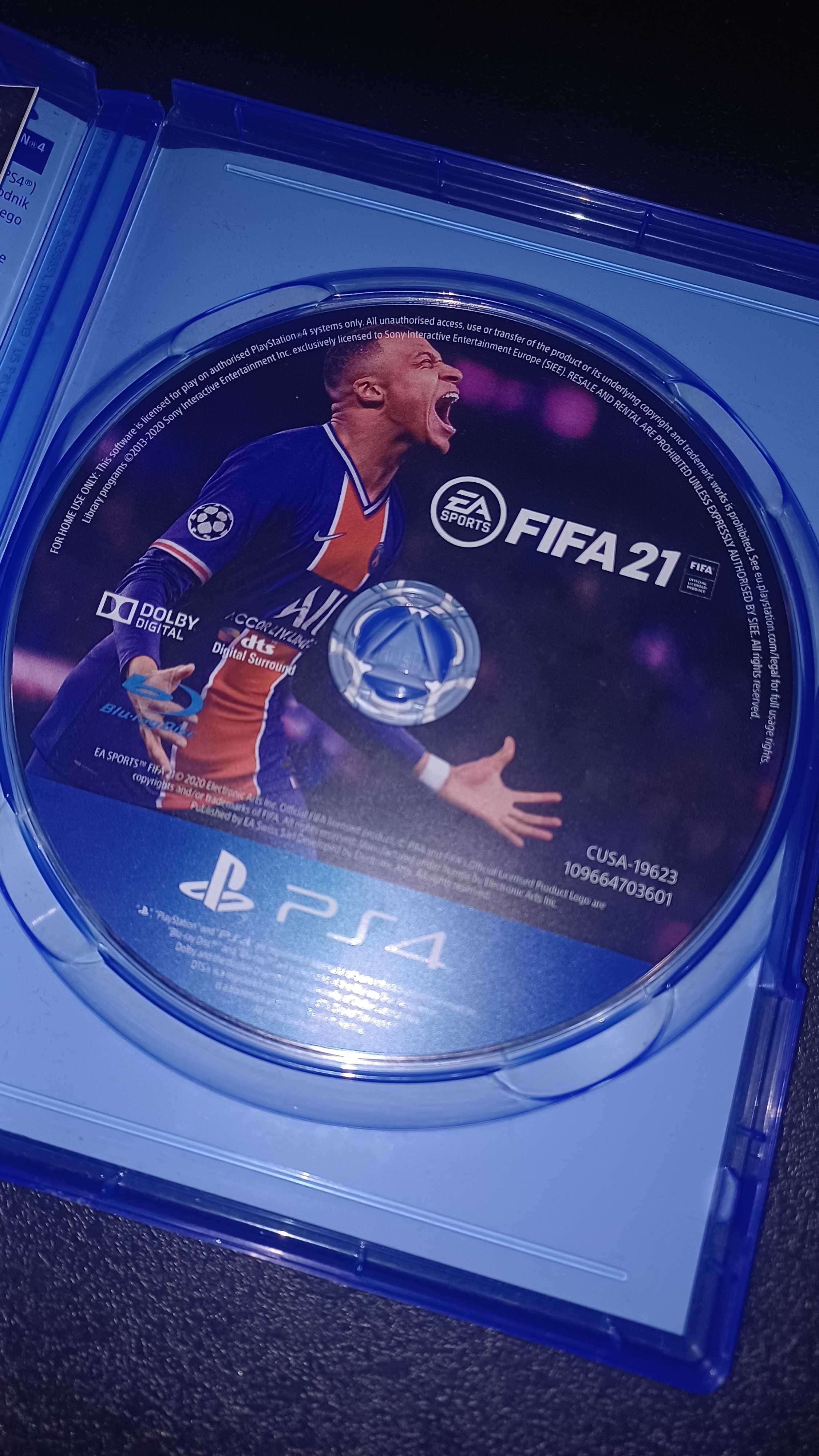 Gra na konsolę PS4 Fifa 21