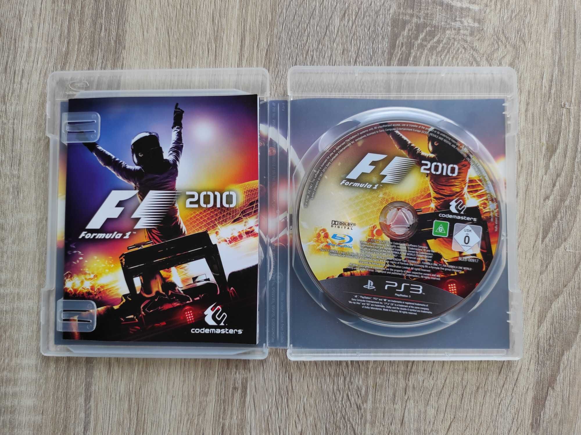 F1 2010 - PS3 - Stan Płyty BDB