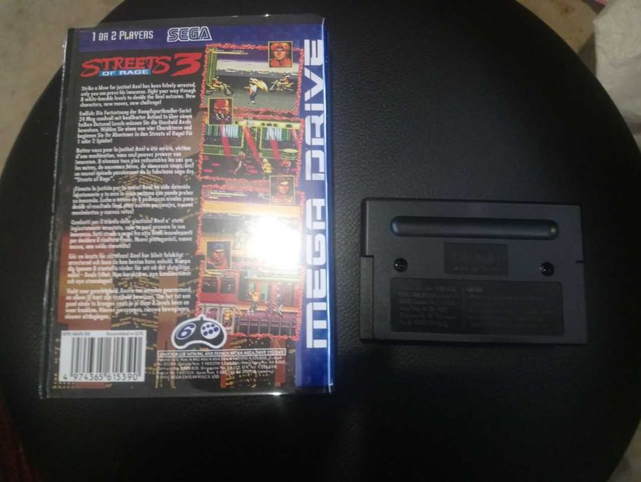 Streets of Rage 3 (sega mega drive / genesis) в коробке