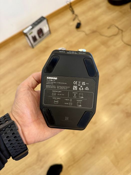 Shure GLX-D+ (GLXD16+) – Sistema Wireless Guitarra/Baixo, Como Novo