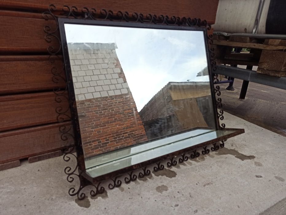 Lustro wiszące retro