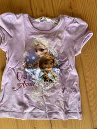 Dziewczecy t-shirt z elsa r. 98 cm