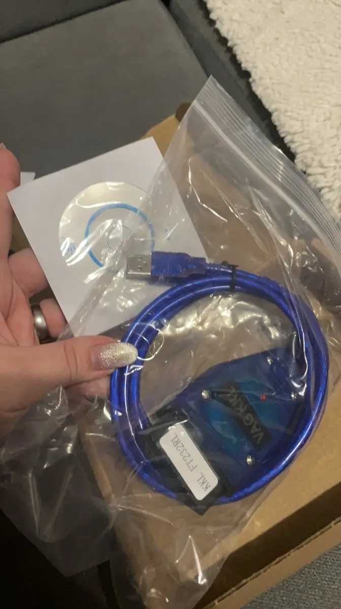 K-Line адаптер KKL USB VAG-COM 409 VCDS.1 + RU программы! - Наличие!