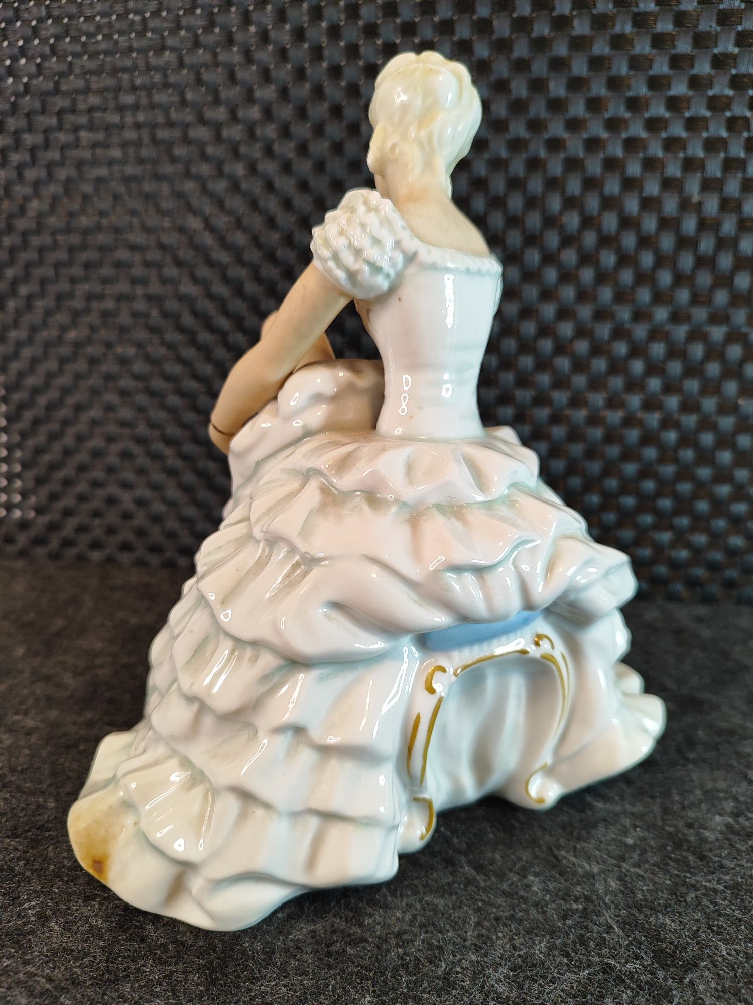 Porcelana Turyngia Figurka Baletnica Schaubach Kunst