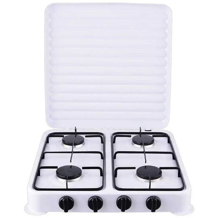 Настольная газовая плита таганок Domotec на 4 конфорки, MS 6604
