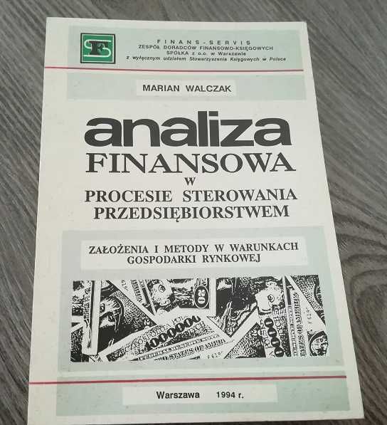 Analiza finansowa w przedsiębiorstwie w procesie sterowania przedsięb.