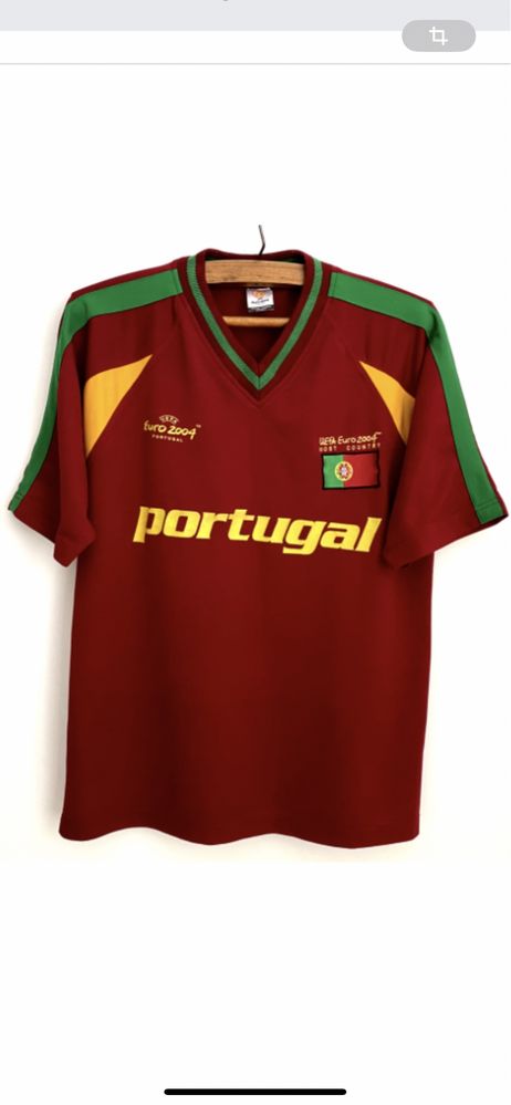 Portugal Vintage Jersey джерси футболка 2004 UEFA Soccer Football XL