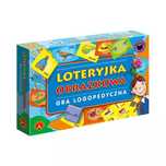 Loteryjka obrazkowa. Gra logopedyczna. Alexander