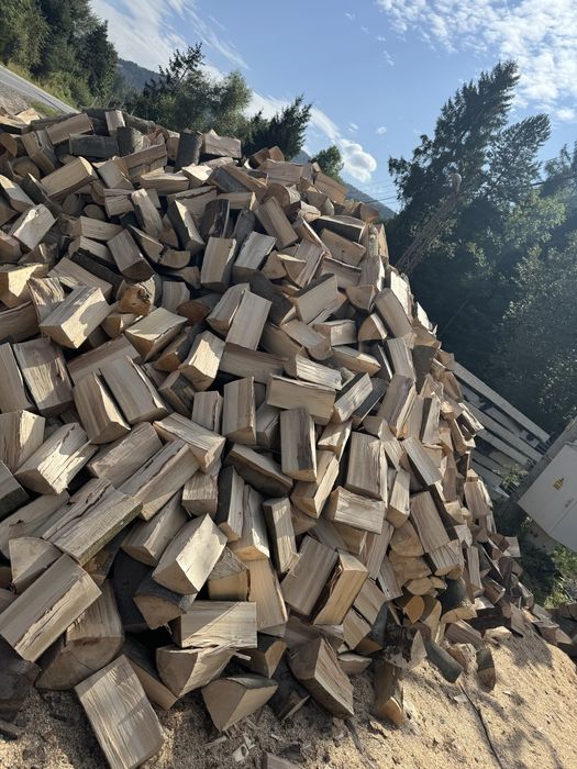 Drewno Kominkowe Opałowe BUK Transport  _SUCHE_