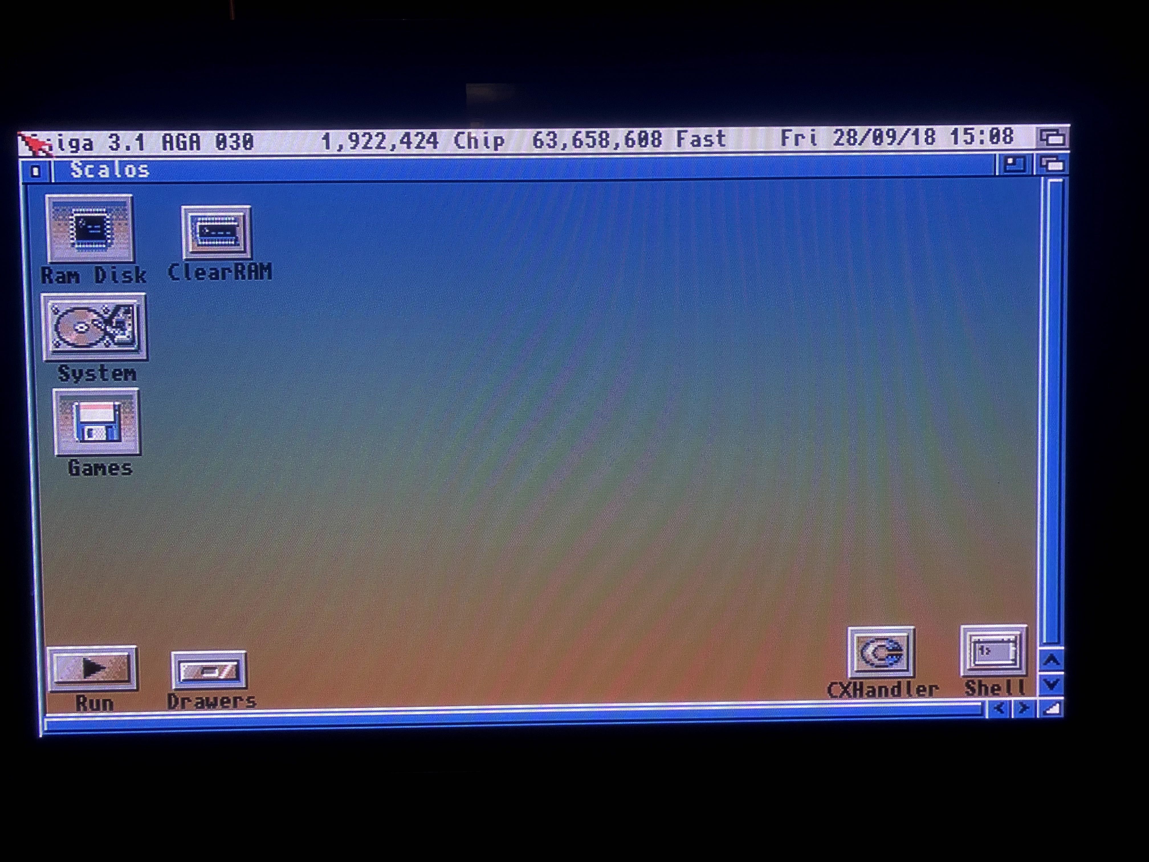 Amiga CD 32 + Terrible Fire + CF workbench gry programy