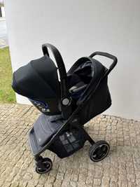 Conjunto Carrinho+babycoque + Isofix Britax Baby safe i-Size