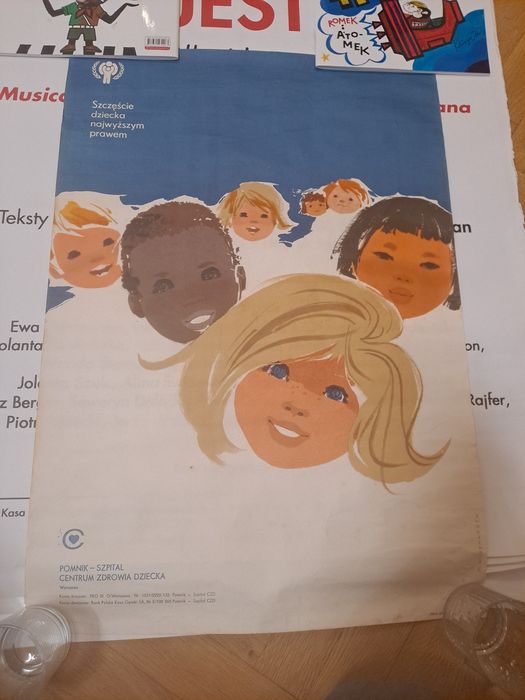 Plakat centrum zdrowia dziecka