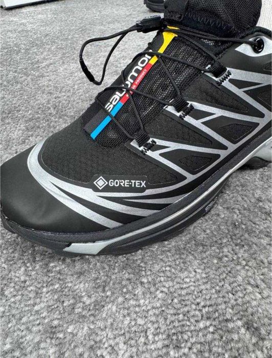 (БЕЗ ПЕРЕДОПЛАТИ)Salomon XT-6 Adv Black White Gore-Tex Соломони ХТ-6