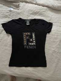 Fendi top t-shirt bluzka vintage