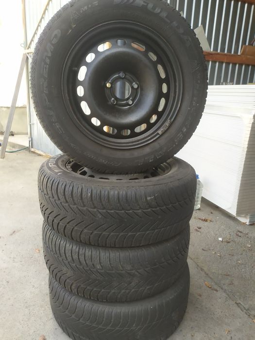 Диски 5 108 r16 et32 j7 цо65.1 Citroen Peugeot шини 225 60 r16 Fulda