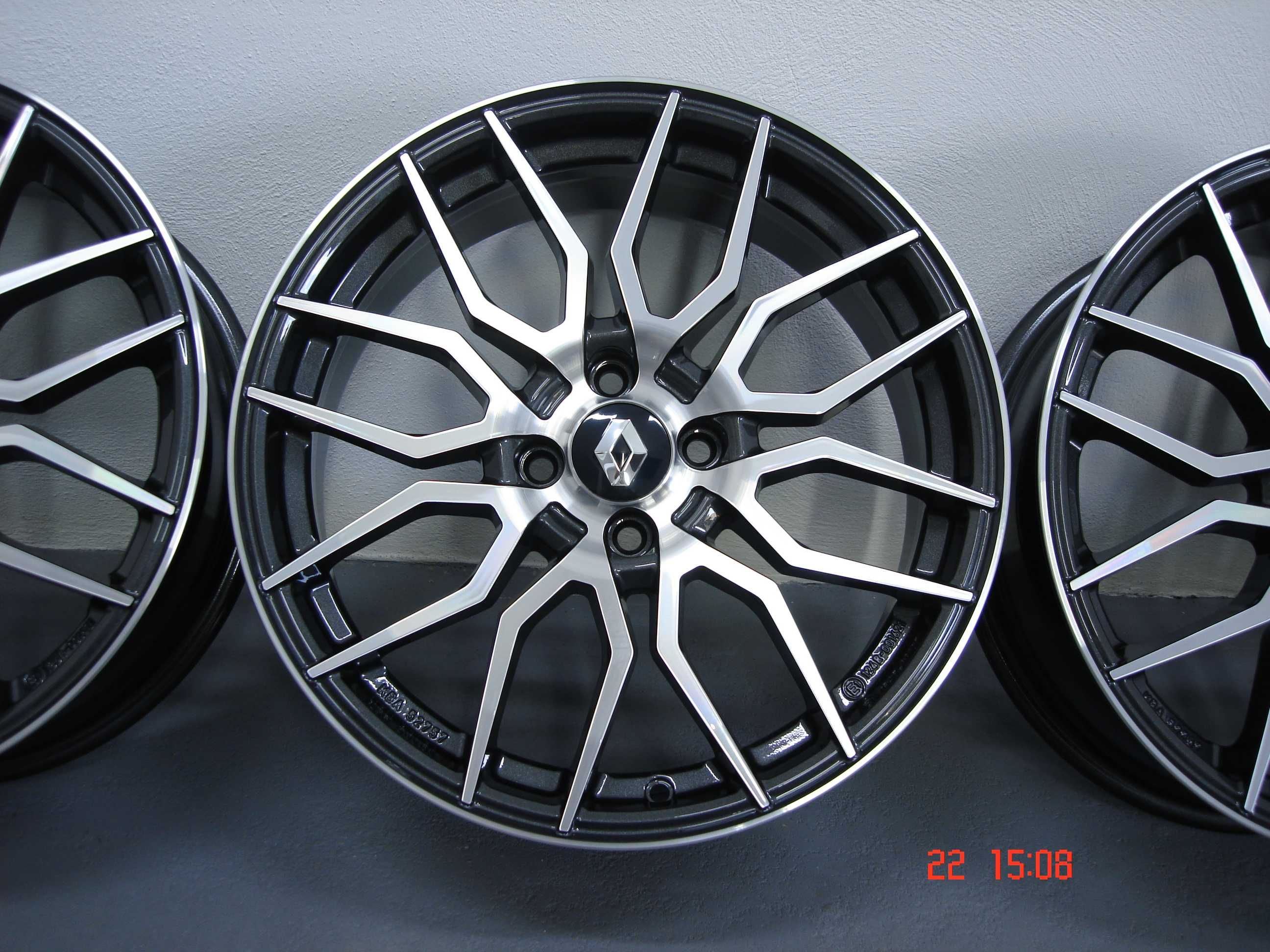 Alufelgi 17 4x100 Renault Clio Captur Megane Zoe Duster Sandero Logan