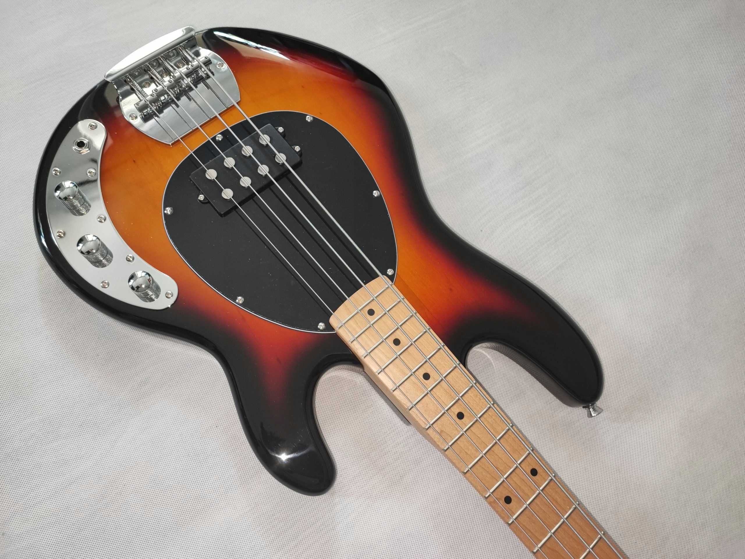 Harley Benton MB-4 Sunburst nowa GITARA BASOWA - USTAWIONA!