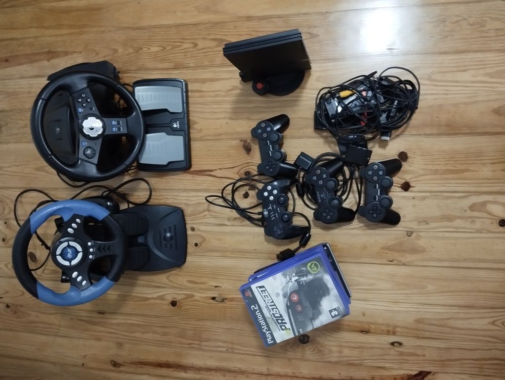 Consola de jogos PlayStation 2 acessórios