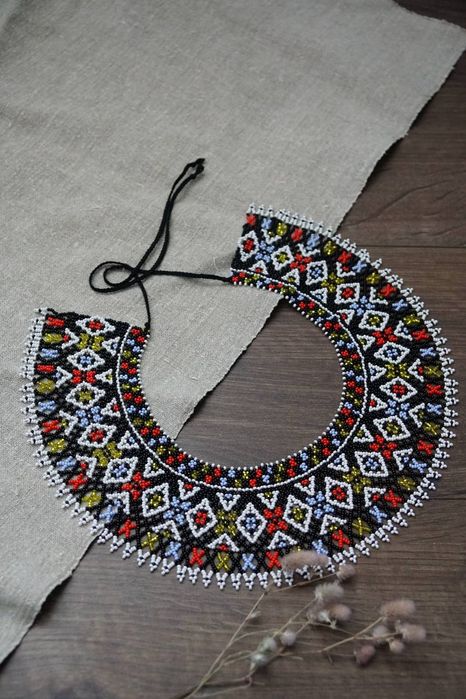 Гердан із бісеру силянка