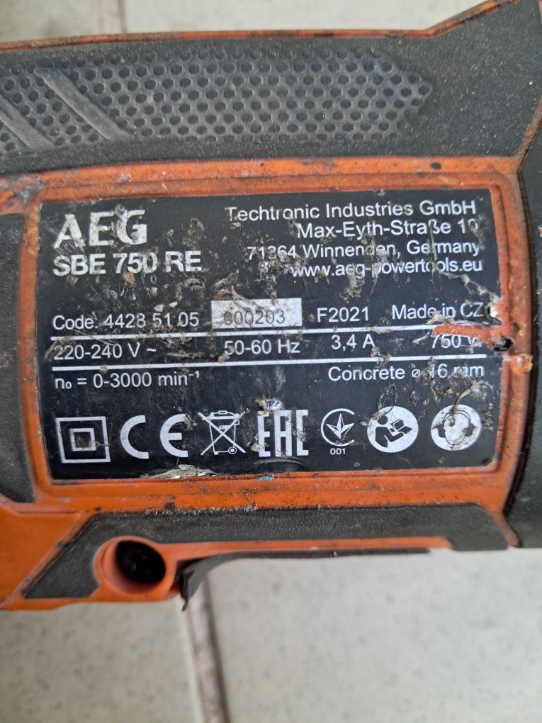 Wiertarki AEG Bosch Makita uszkodzone
